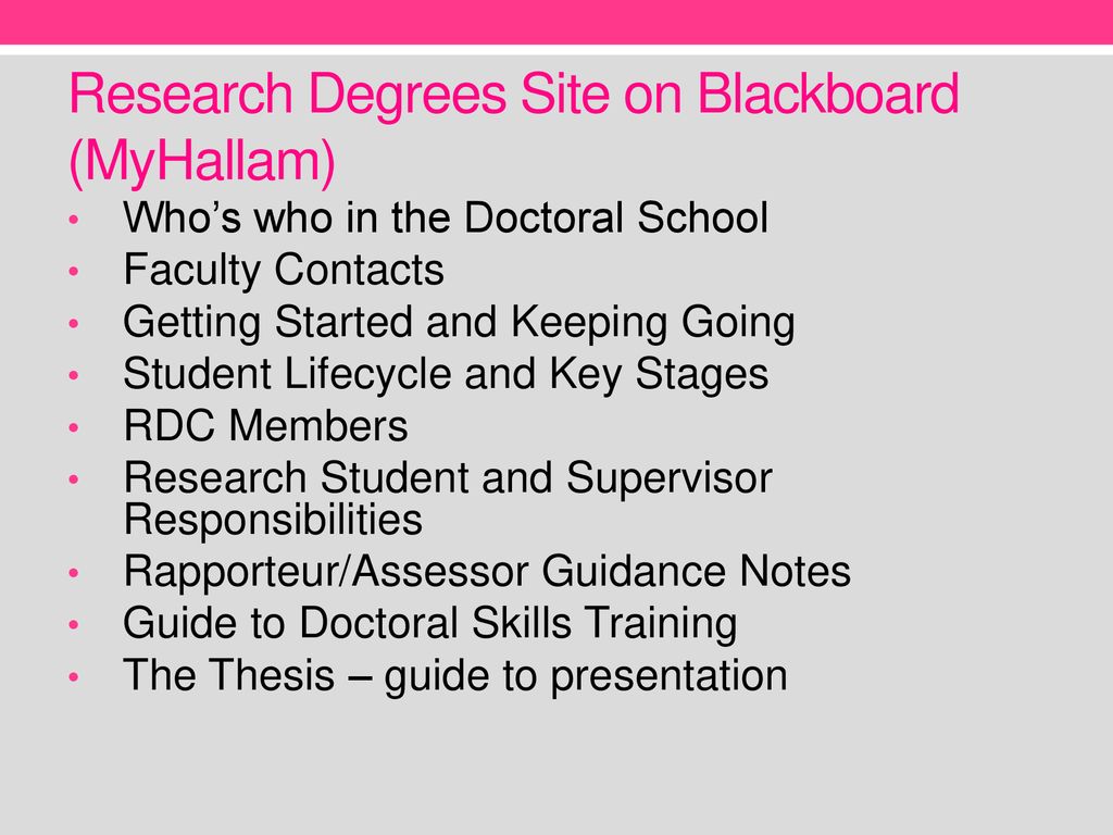 Rdc blackboard deals